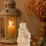 Kardan Adam Mum | Yeni Yıl Hediyesi | El Yapımı Dekoratif Mum