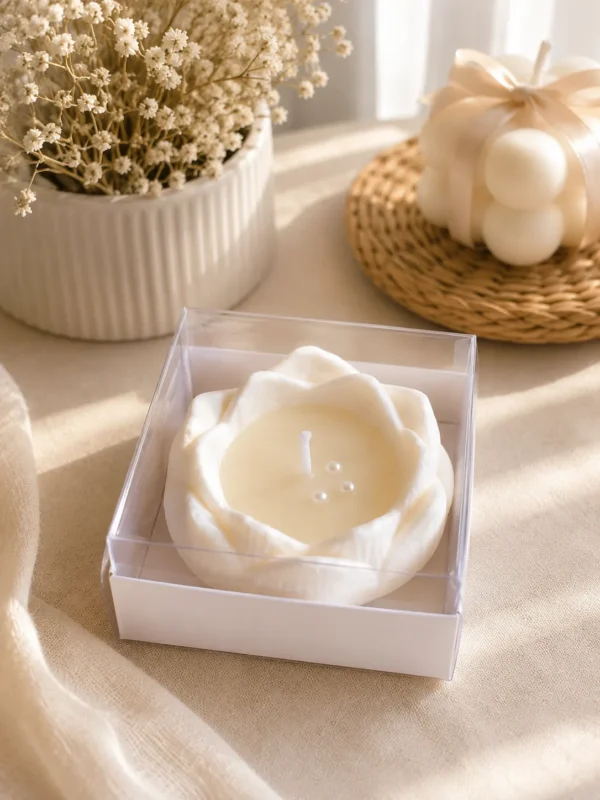Yeni Komşuya Hoş Geldin Hediyesi Olarak Lotus Mumla İçten Bir Başlangıç Hazırlamak - Veladelia
