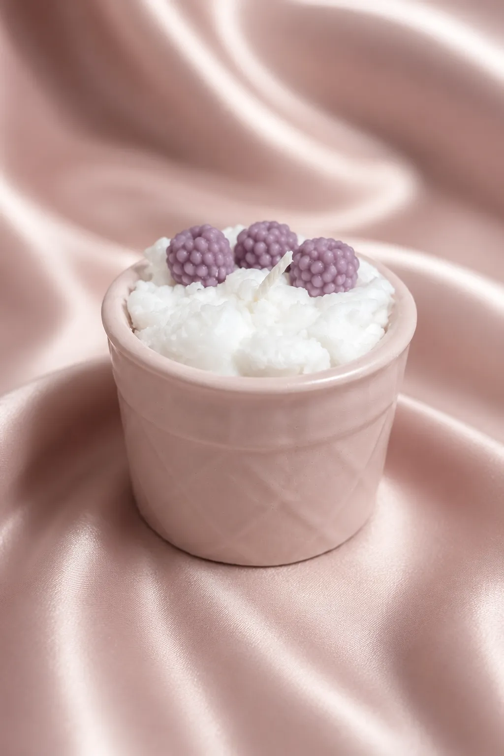 Kahve köşesi dekorasyonu için cupcake dekoratif mum